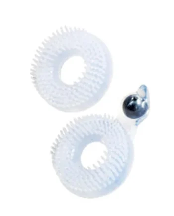 Enhancer Dual Love Rings - Clear