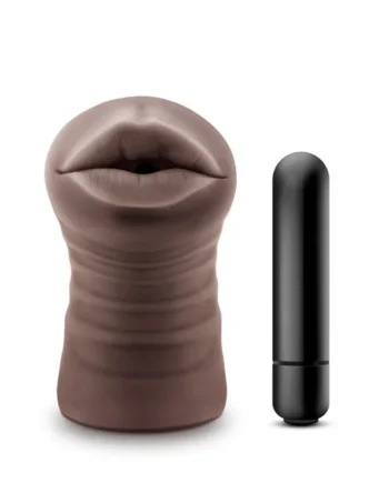 Enlust - Krystal - Vibrating Stroker - Brown