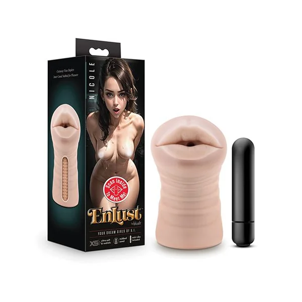 EnLust Mouth Stroker With Vibrating Bullet -Nicole