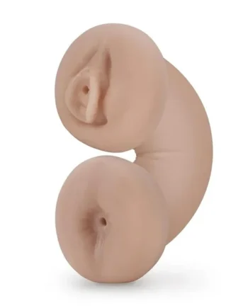 EnLust Tasha Soft and Wet Glow in the Dark Dual End Stroker – Pussy – Vanilla