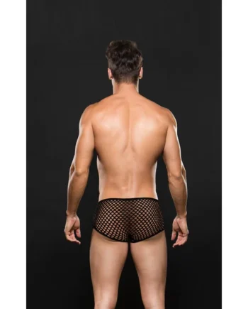 ENVY MODERN FISHNET TRUNK BLACK L/XL