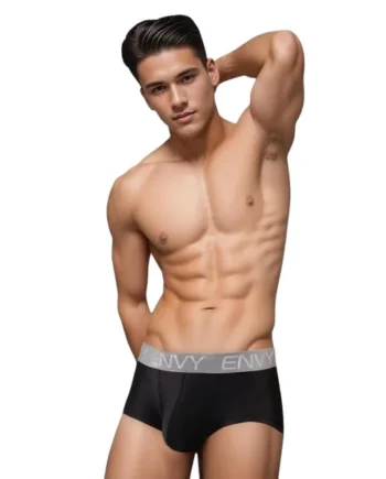 Envy Sexy Slinky Trunk-Black-S/M