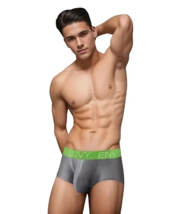 Envy Sexy Slinky Trunk-Grey-S/M