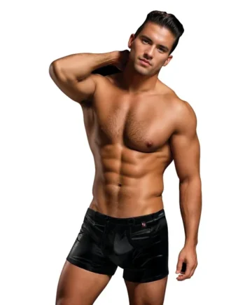 Envy Snap Down Boxer Brief Black LXL