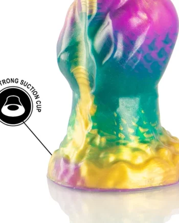 EPIC - IRIS DILDO WITH RAINBOW TESTICLES OF PLEASURE