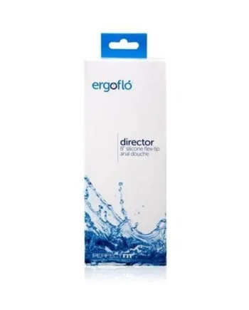 Ergoflo Director 8 Inch Silicone Flex - Tip Anal Douche