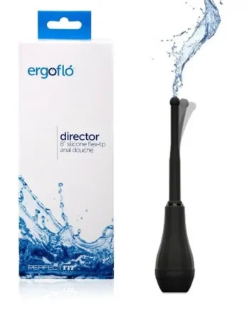 Ergoflo Director 8″ Silicone Flex-Tip Anal Douche