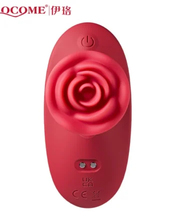 Erocome Tapping rose clitoral vibrator Feamale Massager