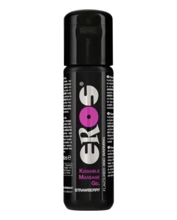 EROS - KISSABLE MASSAGE GEL WARMING STRAWBERRY 100 ML