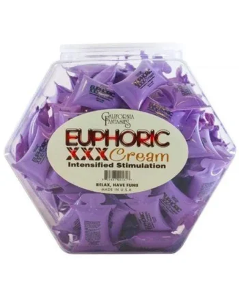 Euphorix XXX Cream - 72 Piece Fishbowl - 10 ml Pillows