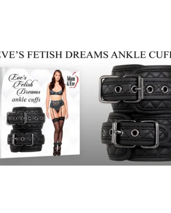 Eve's Fetish Dreams Ankle Cuffs by Adam & Eve