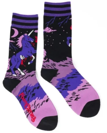 Evil Af Unicorn Socks