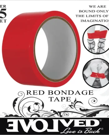 EVOLVED BONDAGE TAPE RED 65 FT