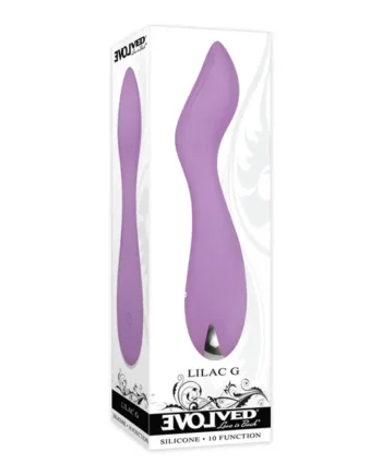 Evolved Lilac G Rechargeable Silicone G-Spot Vibrator Purple
