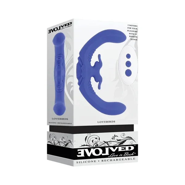 Evolved Lovebirds Double Ended Dildo