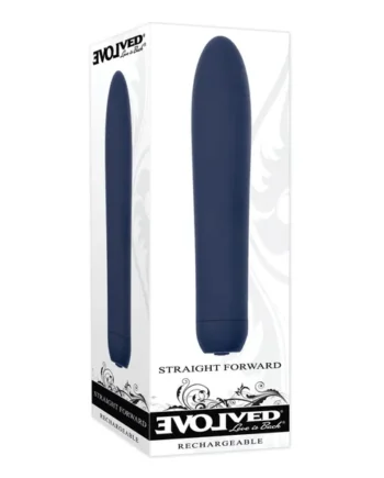 Evolved Straight Forward Vibrator – Blue