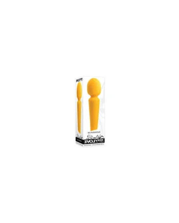 Evolved Sunshine Flexible Wand Vibrator - Yellow