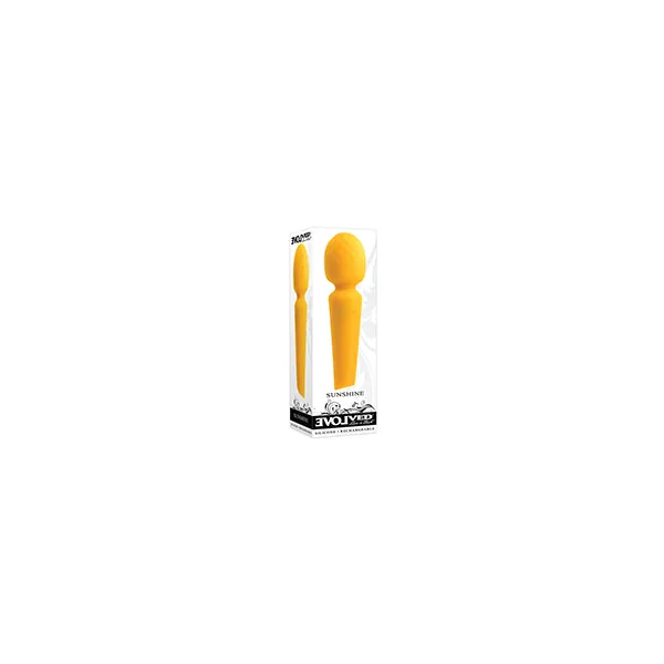 Evolved Sunshine Flexible Wand Vibrator - Yellow
