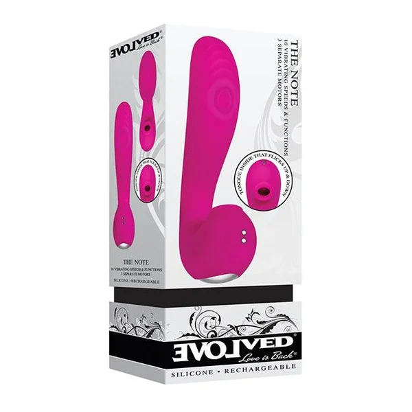 Evolved The Note Thumping Licking Vibe- Pink