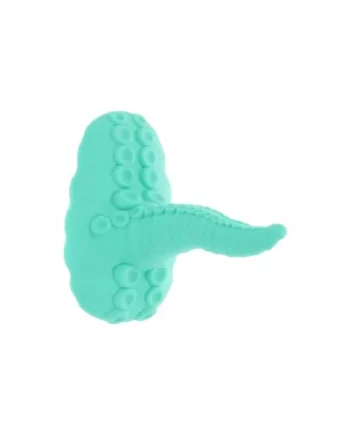 Evolved Vibrating Tentacle Grinder, 4.75 Inch Insertable, 1.77 Inch Max Width, Teal