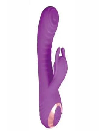 Exciter Thumping G-Spot Vibe Rechargeable Rabbit – Purple