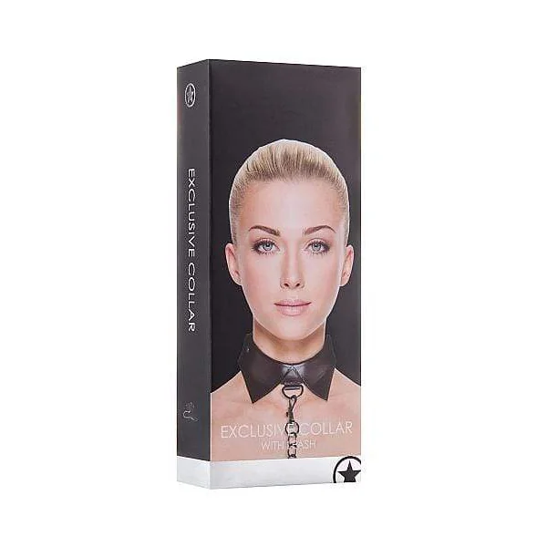 Exclusive Collar With Leash - Black