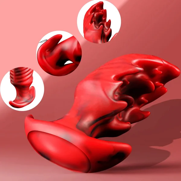 Exotic Monster Dildos Butt Plug - Fantasy Knotted Anal Dilator Vagina Prostate Massager