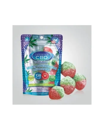 EXPERIENCE CBD 120MG STRAWBERRY GUMMIES4PC (NET)