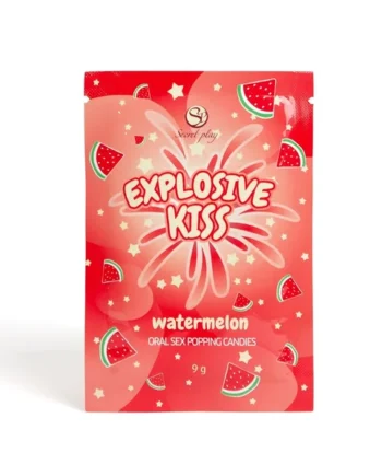 Explosive Kiss Popping Candies Watermelon Flavour