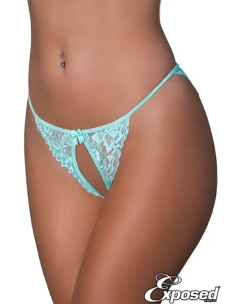 Exposed Open Panty 2pk by Magic Silk