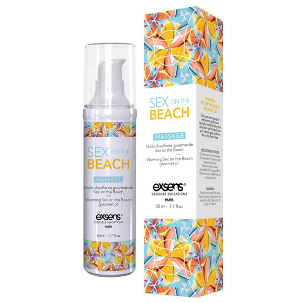 Exsens Of Paris Warming Massage Oil - 50 Ml Sex On The Beach