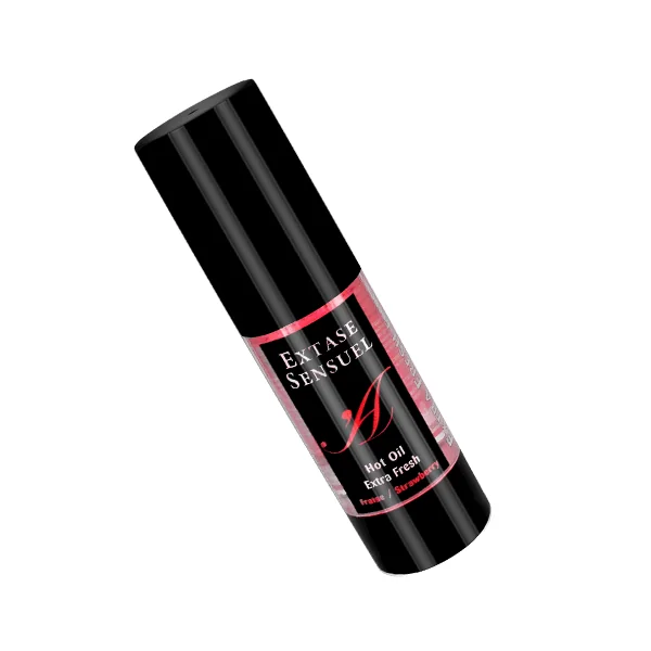 EXTASE SENSUAL - STRAWBERRY STIMULATING OIL HEAT TRIP 35 ML