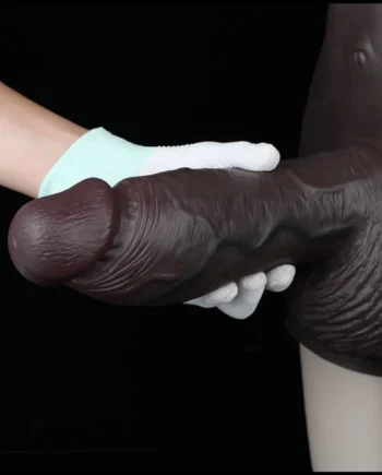 Extra Thick BBC Cock Sleeve Sheath Underwear - Male Silicone Realistic Penissleeve Extender Pants