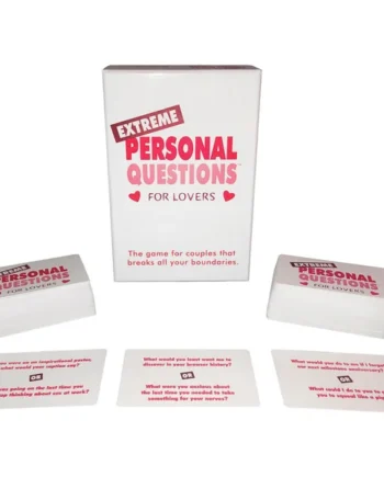 Extreme Personal Questions For Lovers Couples Game