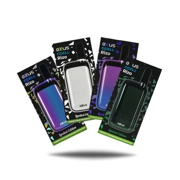 Exxus Rizo Cartridge Vaporizers Full Color