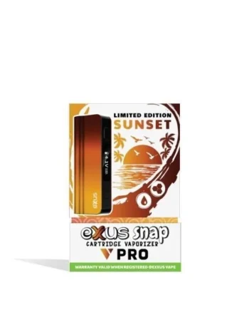 Exxus Snap VV Pro Cartridge Vaporizer Sunset