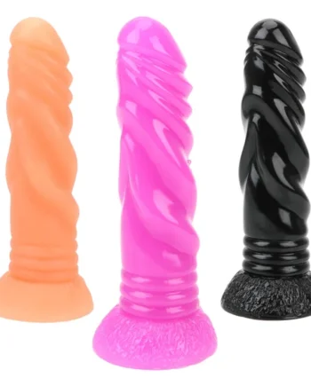 FAAK Large G-spot Stimulation Butt Plug Sex Dildo Suction Base