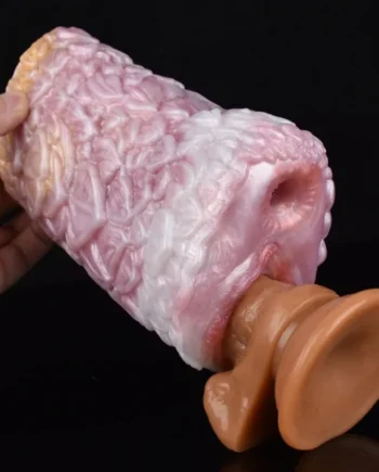 Fantasie Pink Pussycat Alien Sex Doll - Dual-Channel Pocket Masturbator Sex Toys for Men