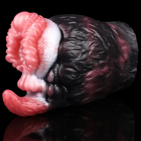 Fantasy Animal Pussies Pocket Masturbation Cup - Realistic Grizzly Grip Penis Massage Milk