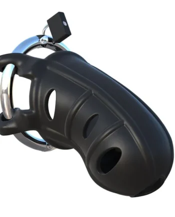 Fantasy C-Ringz Hardcore Silicone Cock Blocker Black