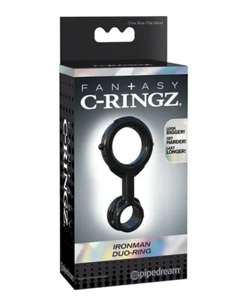 Fantasy C-Ringz Ironman Duo Ring – Black