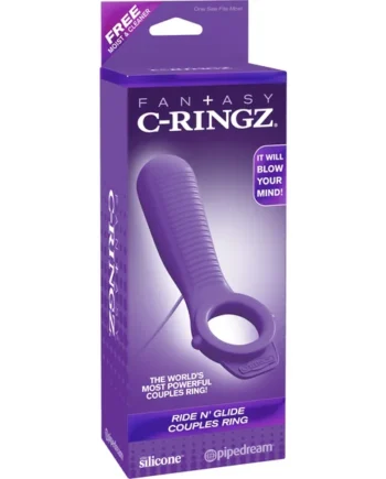 FANTASY C-RINGZ RIDE N GLIDE COUPLES RING