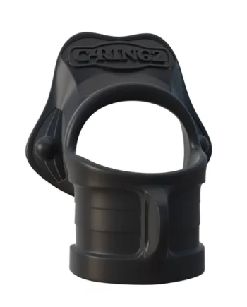 Fantasy C-Ringz Rock Hard Ring and Ball-Stretcher - Black