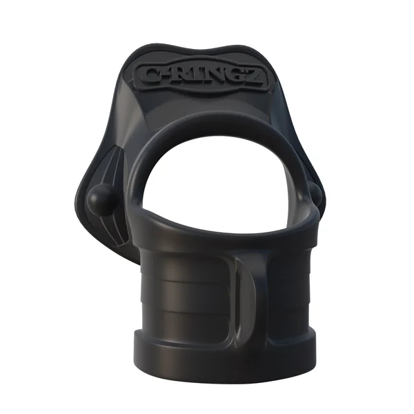 Fantasy C-Ringz Rock Hard Ring and Ball-Stretcher - Black
