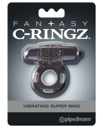 Fantasy C-Ringz Vibrating Super Ring - Black
