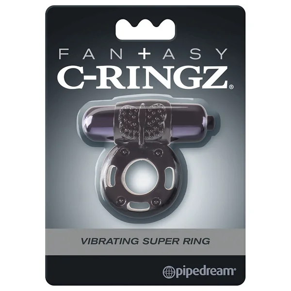 Fantasy C-Ringz Vibrating Super Ring - Black