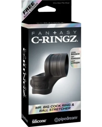 FANTASY C-RINZ MR BIG COCK RING & BALL STRETCHER