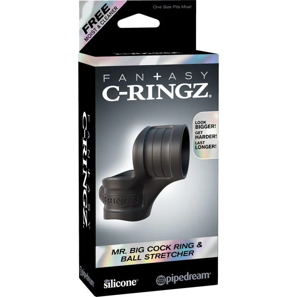 FANTASY C-RINZ MR BIG COCK RING & BALL STRETCHER