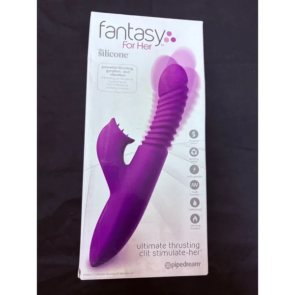 Fantasy for Her Ultimate Thrusting Clit Stimulator