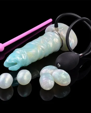 Fantasy Insertion Jet Ovipositor – Monster Dildo-Style Female Silicone Stimulator